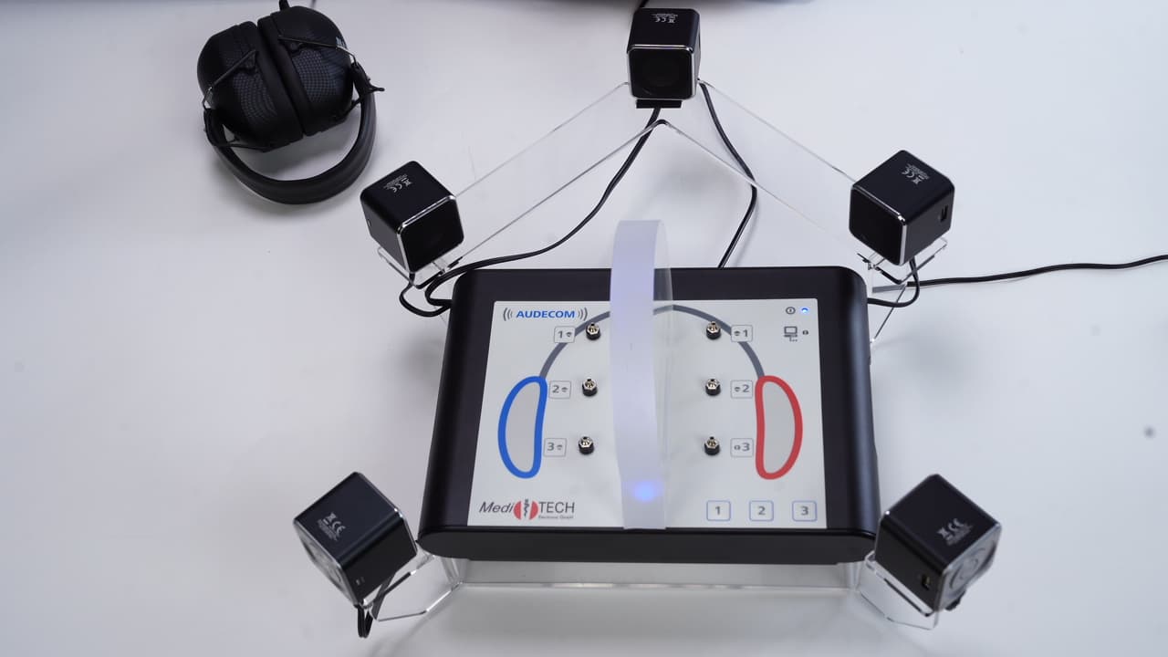 Explore Audiology at the Taevas stand in WHX Dubai