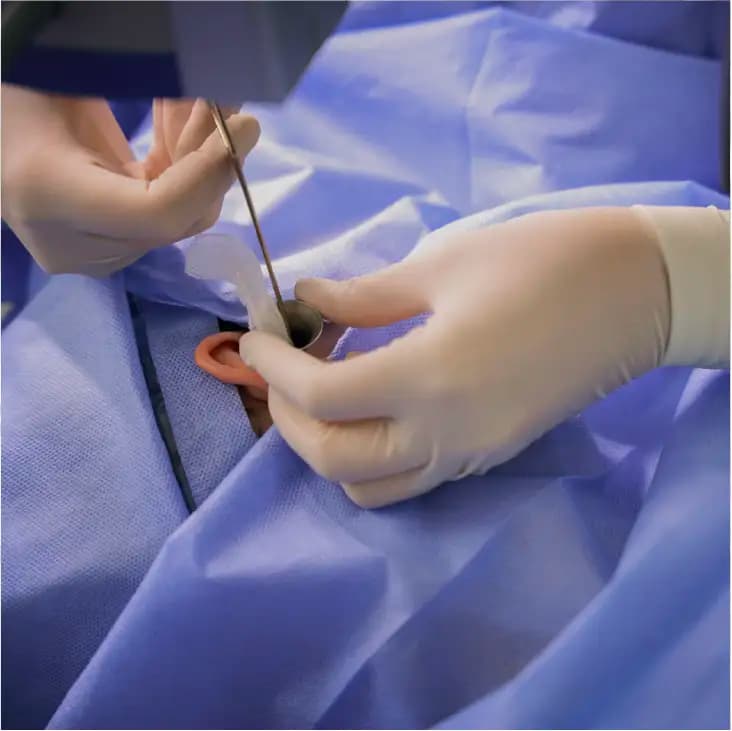 Taevas Origins 4K Surgical Microscope — Implant &amp; Reconstructive Ear Surgery