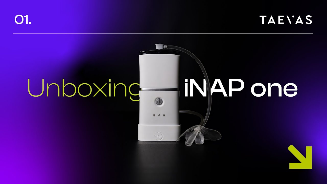 Unboxing iNAP one - Sleep Apnea Therapy
