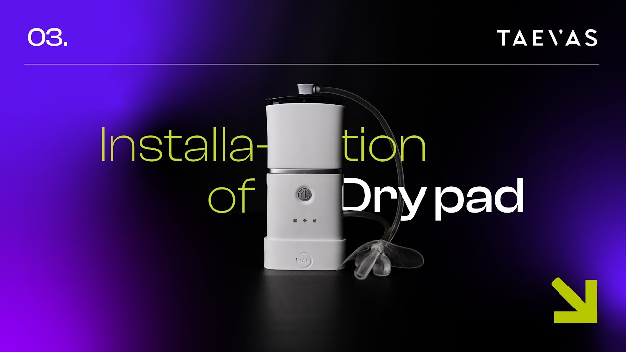 Installation of Dry Pad - iNAP Sleep Therapy System