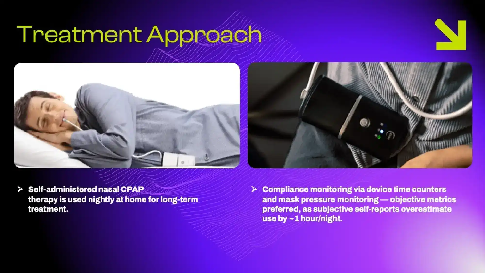 Long-Term Compliance With Nasal CPAP Therapy - iNAP