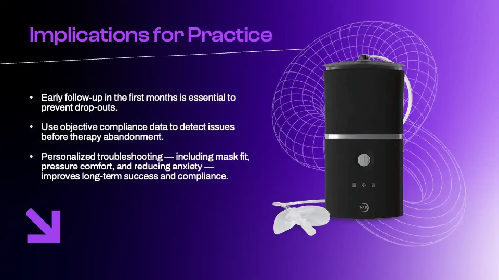 Long-Term Compliance With Nasal CPAP Therapy - iNAP