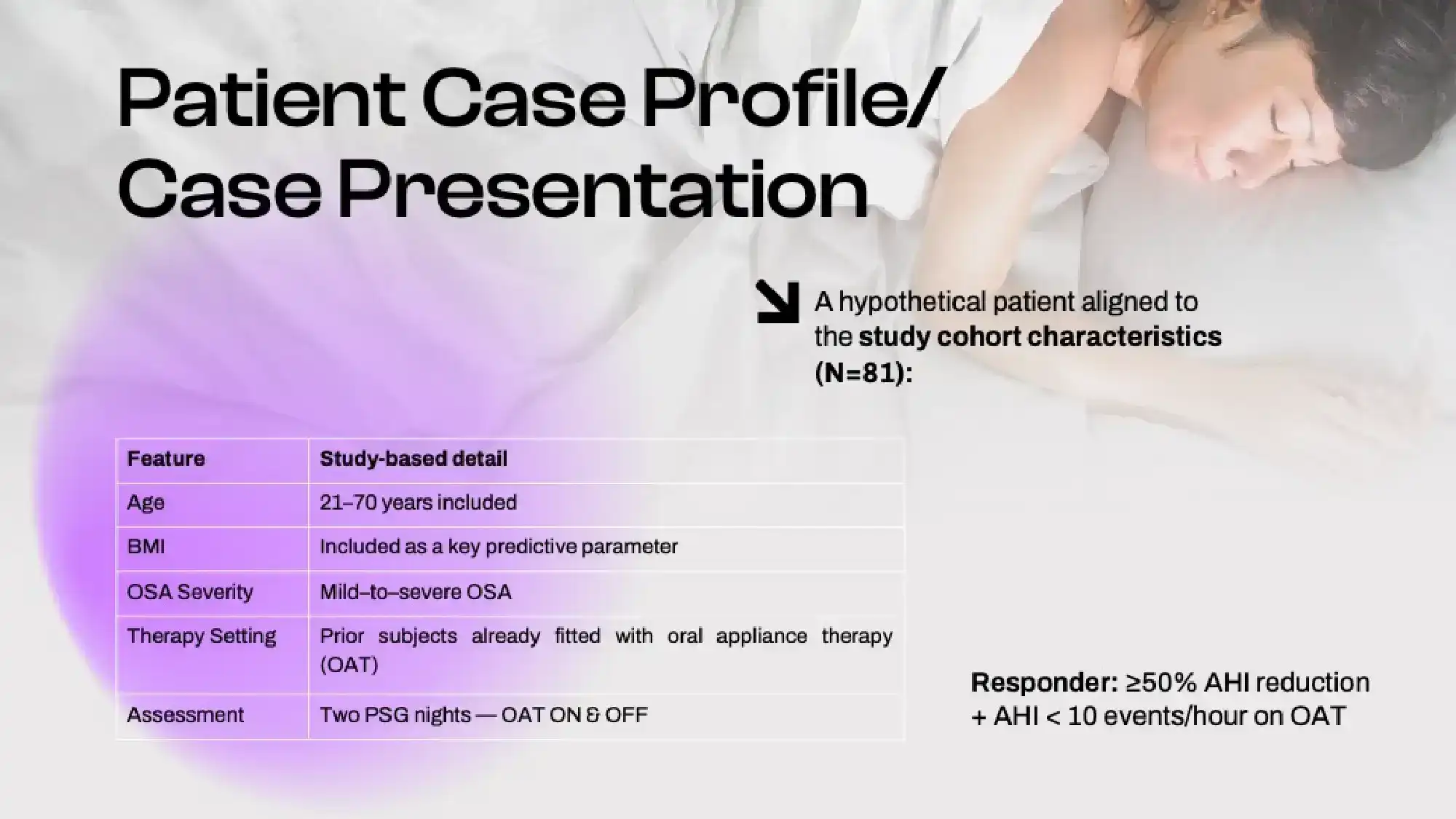 Airflow Phenotyping Predicts Oral Appliance Success in OSA