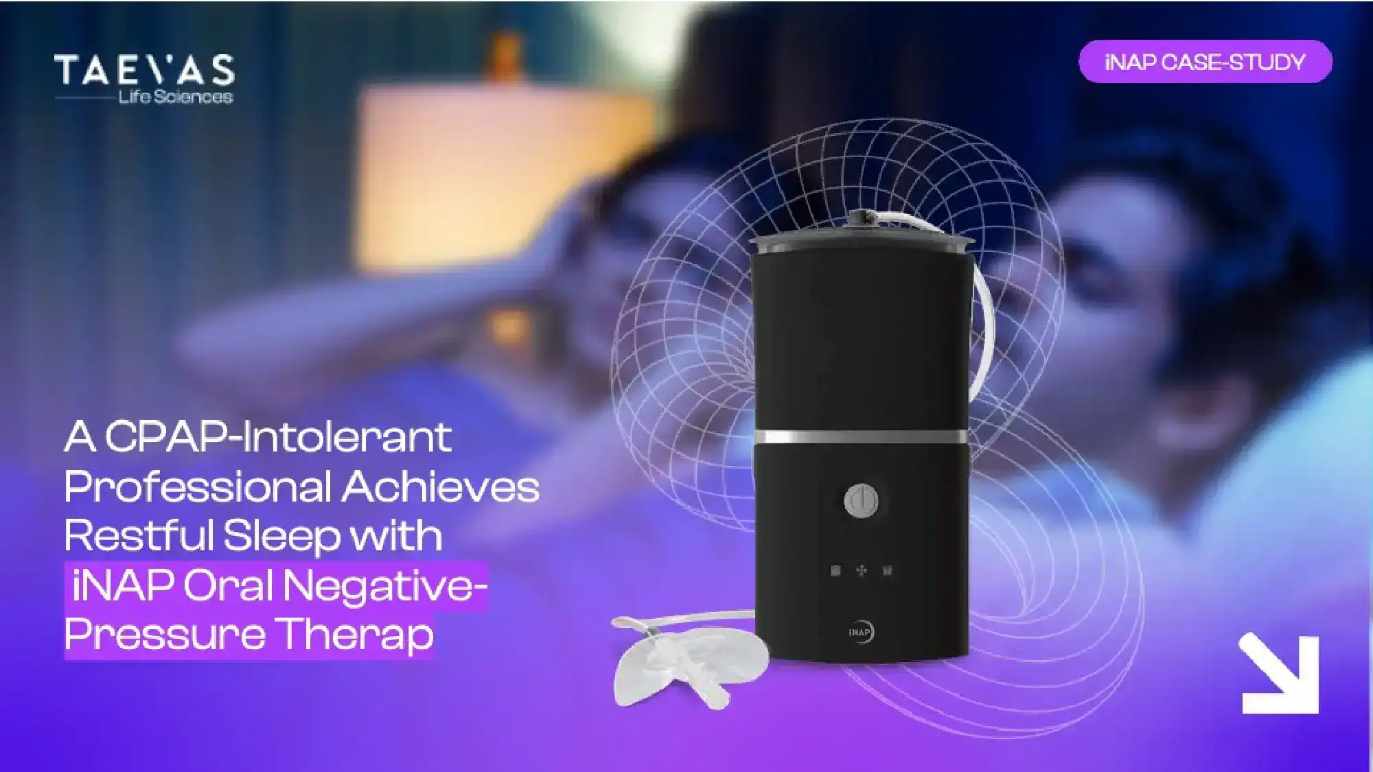 CPAP-Intolerant Professional Achieves Restful Sleep