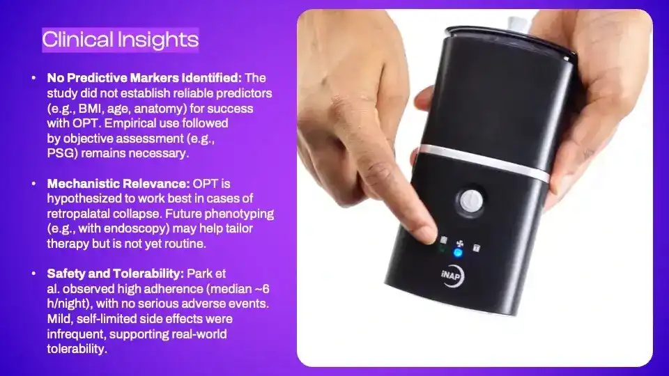 CPAP-Reluctant Patient Achieves OSA Control With INAP