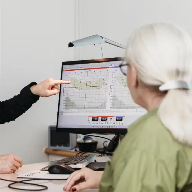 Oscilla A30 — Real-time audiogram visualization