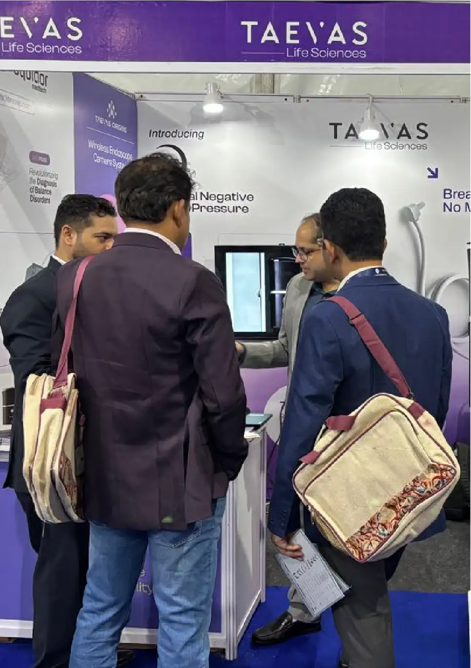 Taevas Life Sciences at past ENT and audiology events